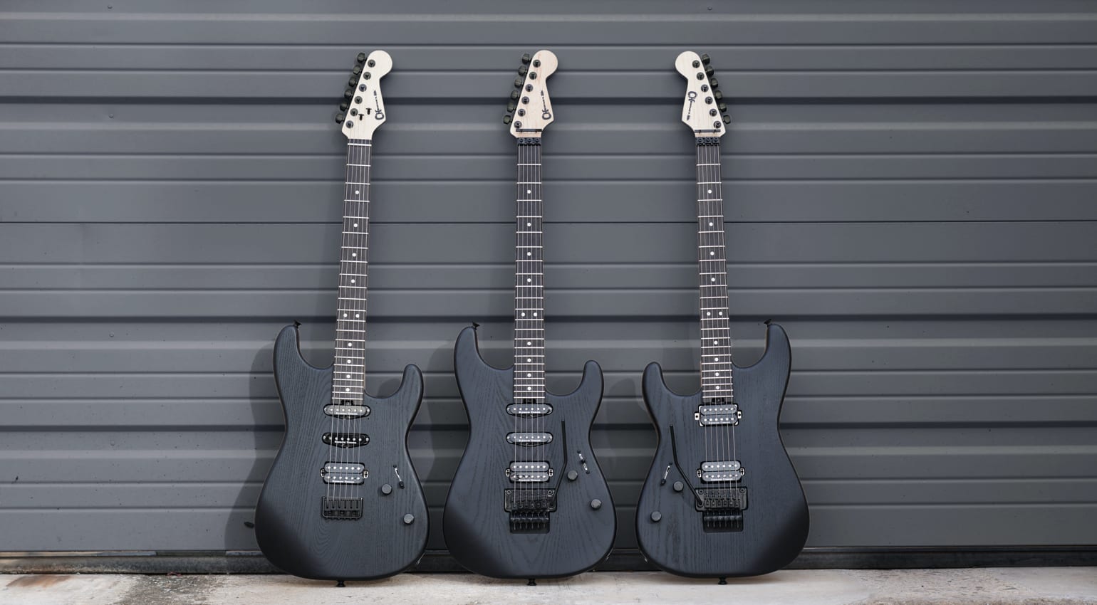 Charvel has three new Pro-Mod San Dimas Style 1 Sassafras models - decked  out in all black - gearnews.com
