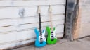 Charvel Pro Mod So Cal HSH Robin's Egg Blue and Slime Green