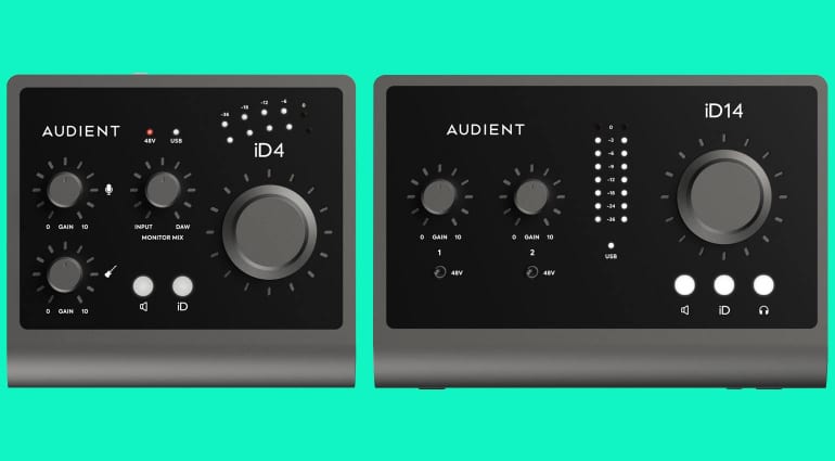 Audient: New iD4 / iD14 MKII interfaces and EVO Start Recording Bundle -  gearnews.com