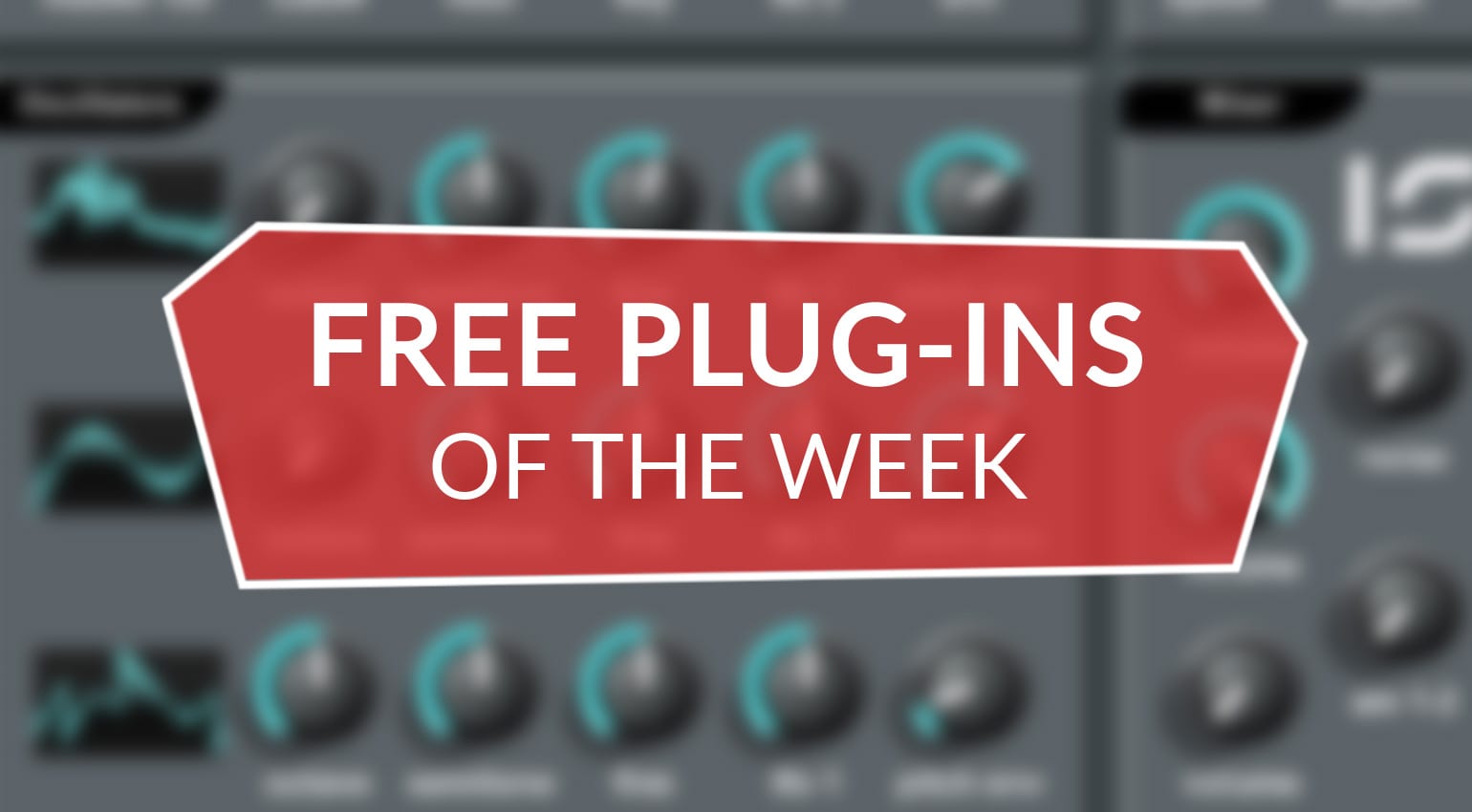 Best free plugins this week Tiny Dist, WarmApp and 3x Deluxe