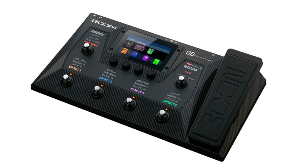 NAMM 2021 Zoom G6 multieffects guitar pedal gets worldwide release