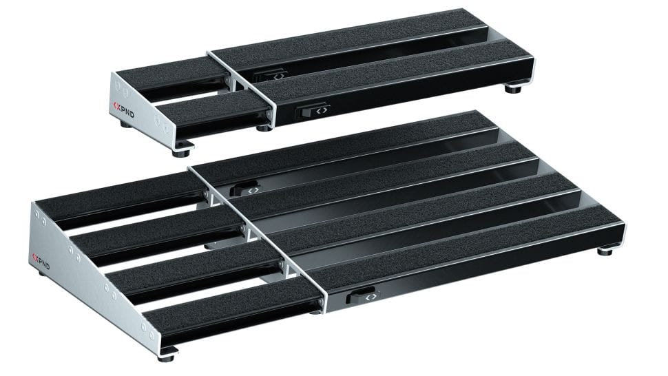 D’Addario expandable XPND pedalboards for your growing pedal collection