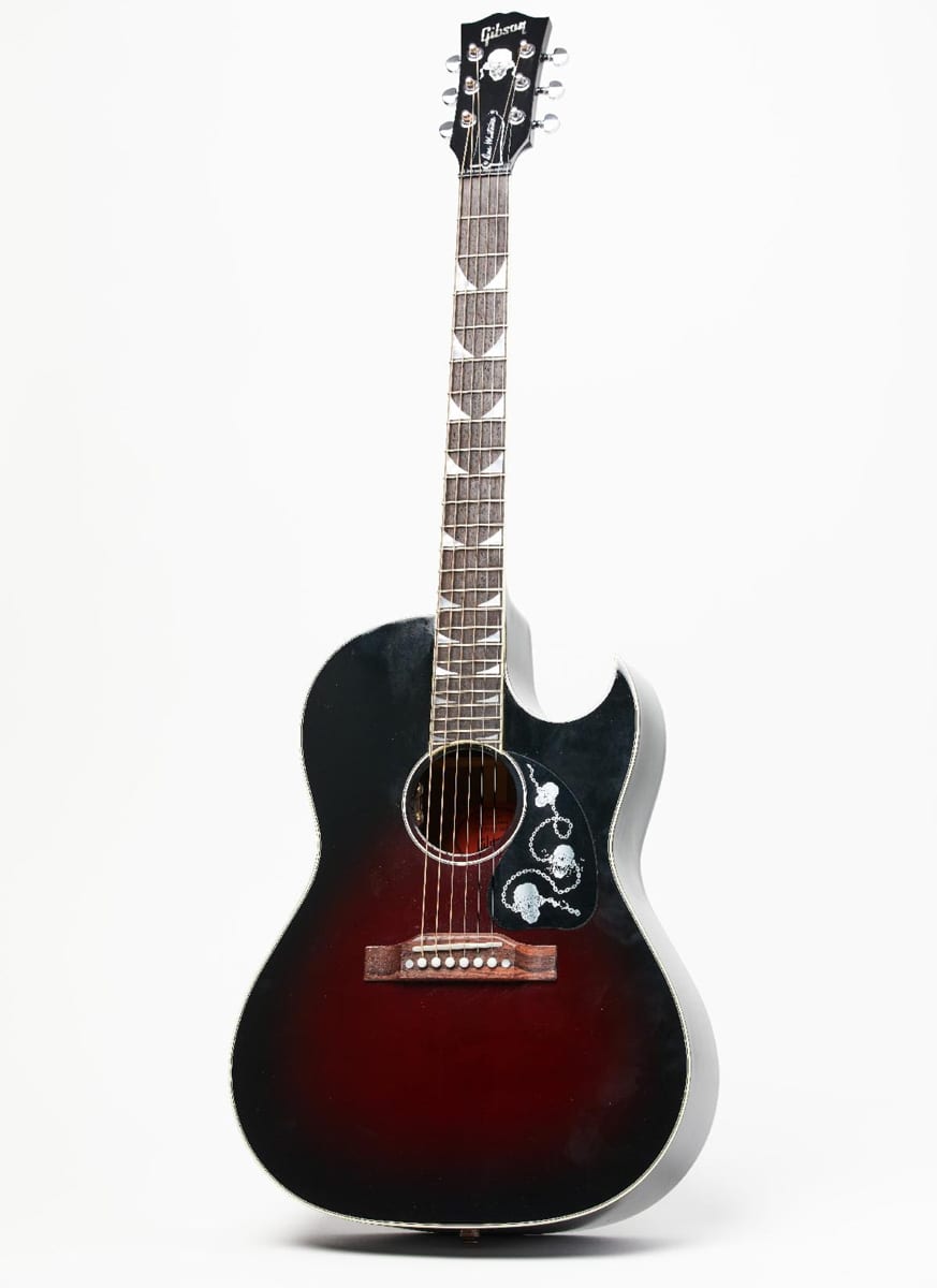 Gibson Acoustic Dave Mustaine CF-100 Blood Burst