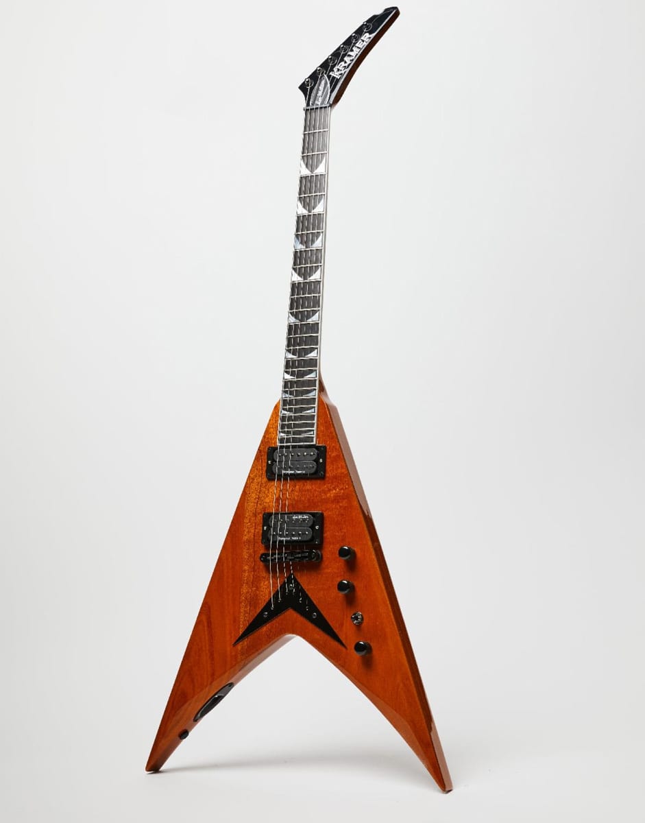 Kramer Dave Mustaine Flying V Vanguard in Natural