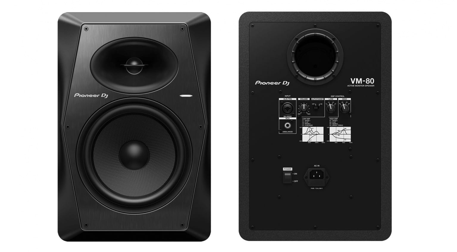 Pioneer DJ introduces the VM series active monitor speakers