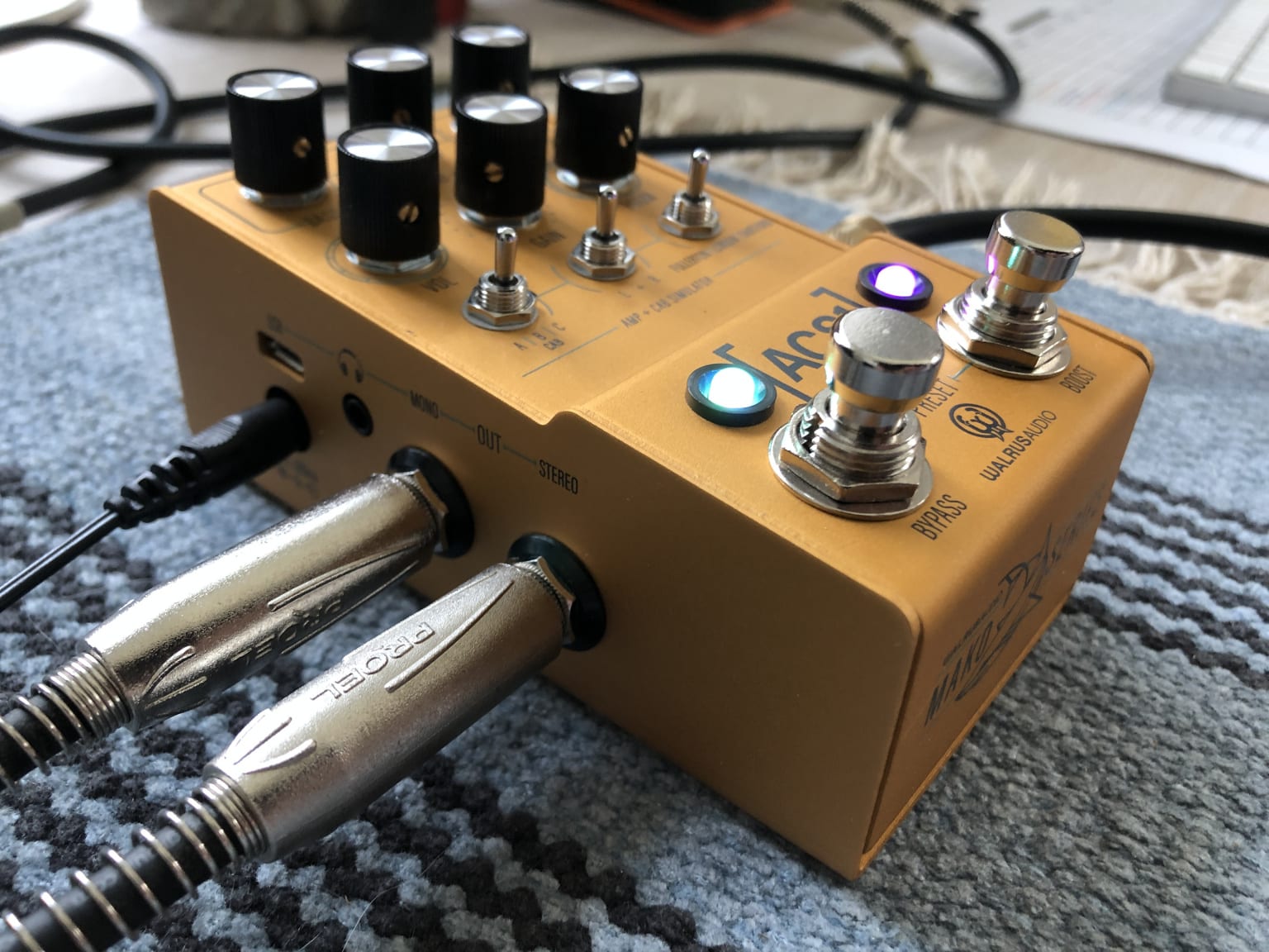 Review: Walrus Audio's ACS1 Amp and Cab Simulator pedal - gearnews.com