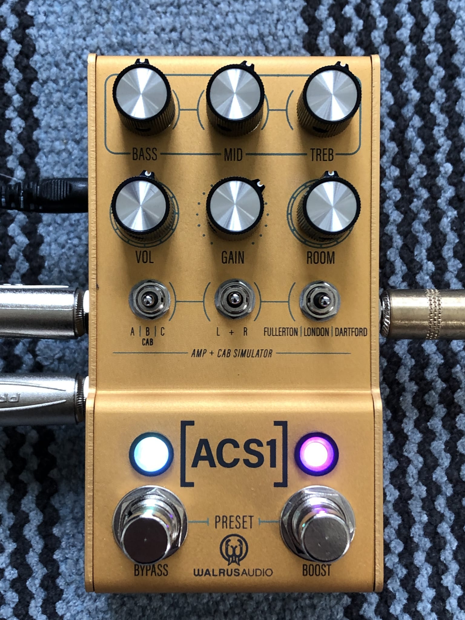 Review Walrus Audio's ACS1 Amp and Cab Simulator pedal