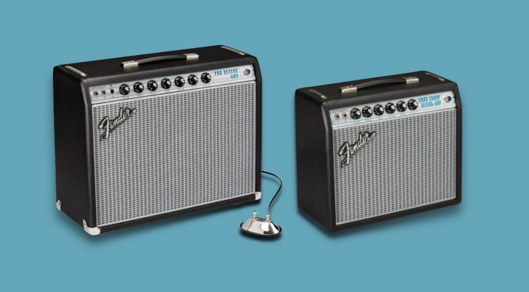 Fender Silverface Vibro Champ and Pro Reverb ‘68 Custom series