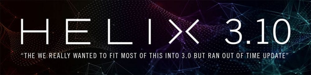 Line 6 Helix 3.1 firmware out now