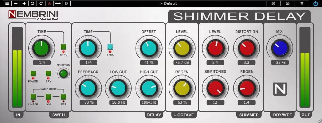 Nembrini Audio Shimmer Delay