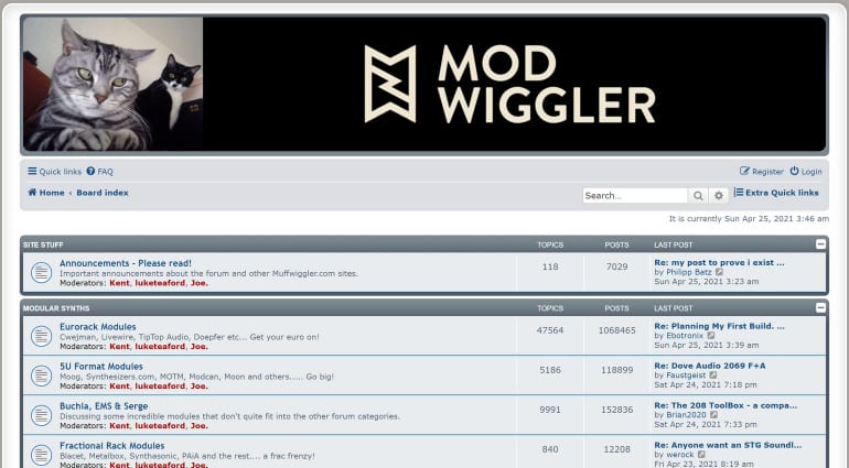 Mod Wiggler forum