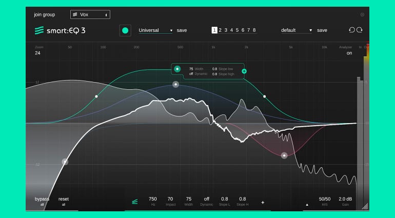 sonible smart:EQ 3: AI-powered EQ with cross-channel processing