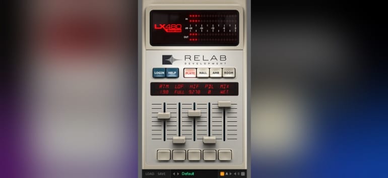 Relab LX480 Essentials: 4 classic L480 reverbs for USD 39 (introductory