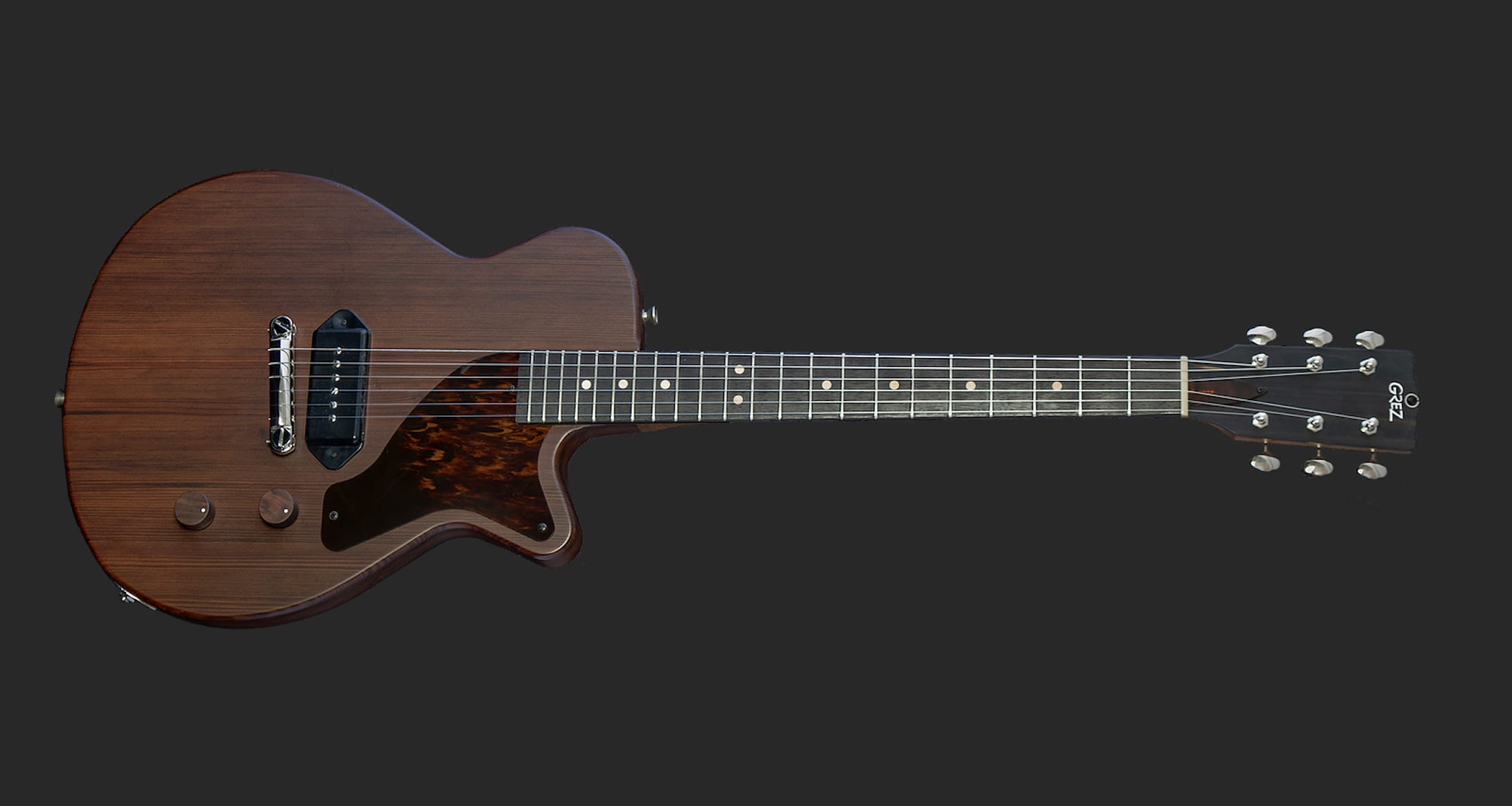 Grez Guitars Mendocino Junior crafted from 100-year-old redwood