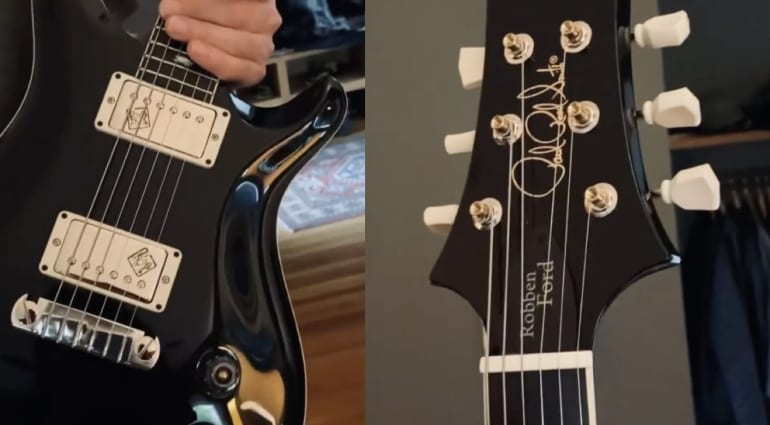 PRS Robben Ford signature teased on Instagram