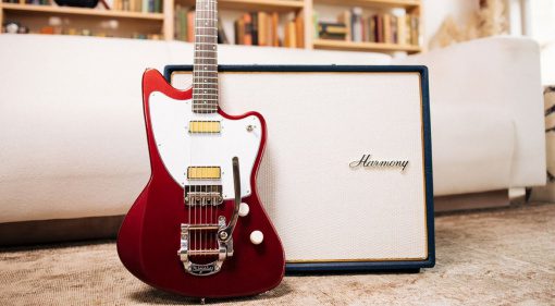 Harmony Guitars Silhouette with Bigsby launched