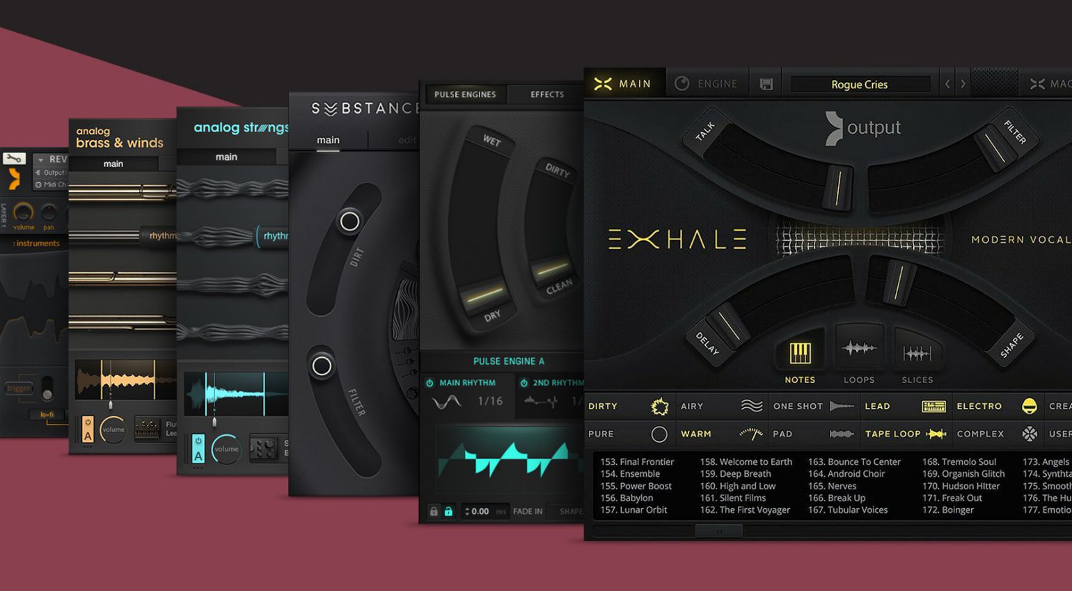 exhale output crack