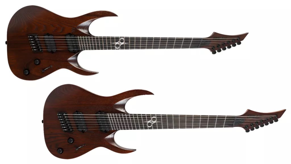 Solar Guitars introduces its first multiscale guitars The A1.6DBOPFF