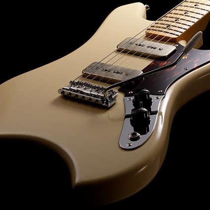 Fender Japan Daiki Tsuneta signature guitar remodels the Swinger 