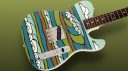 Fender Made in Japan Original Canvas Esquire Heather Brown