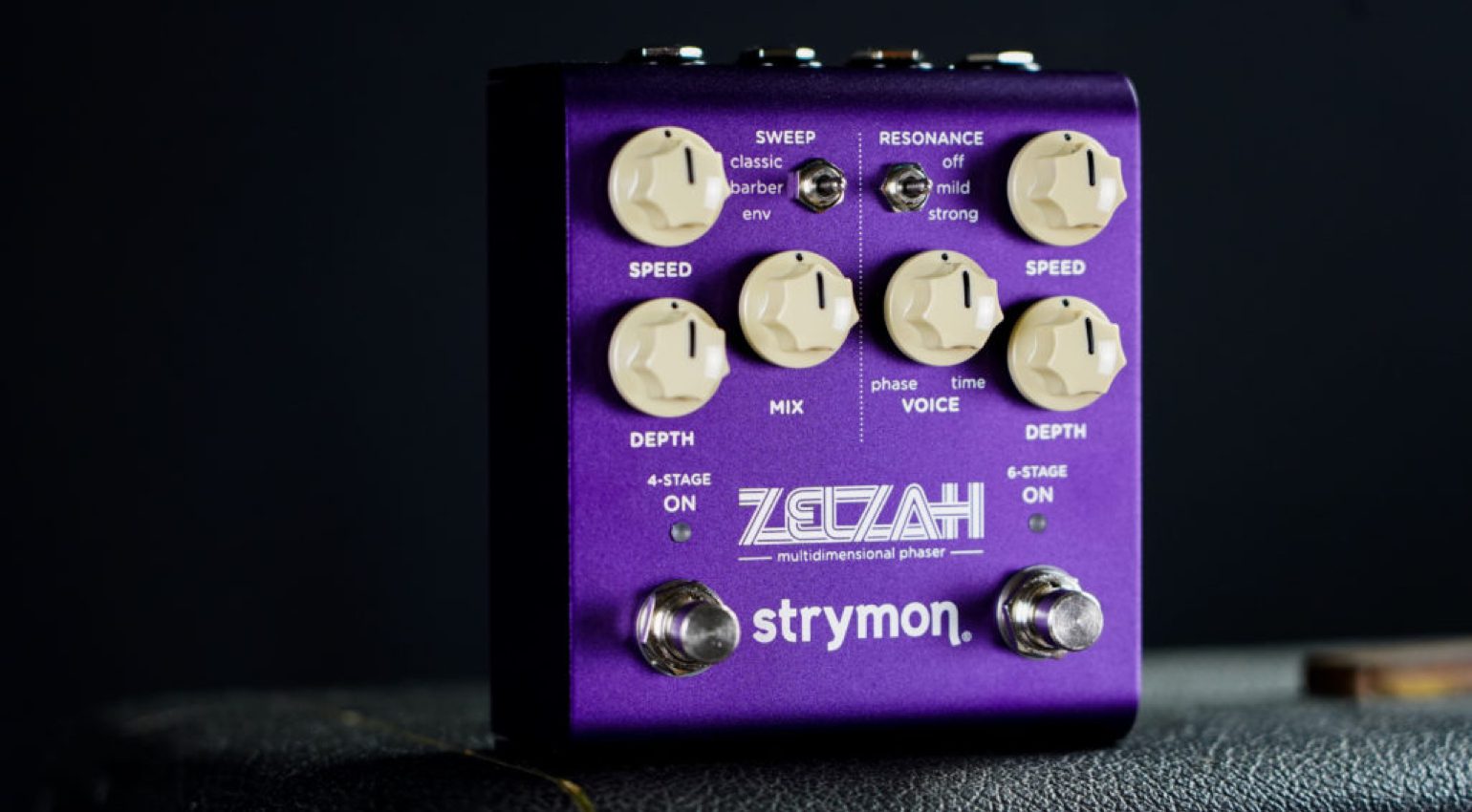 Strymon confirms new Zelzah, a purple Multidimensional Phaser ...