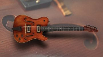 Fender Violinmaster guitar is based on original 1713 Stradivarius violin