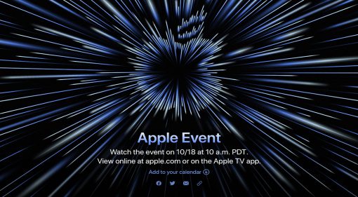 The October 18 Apple event