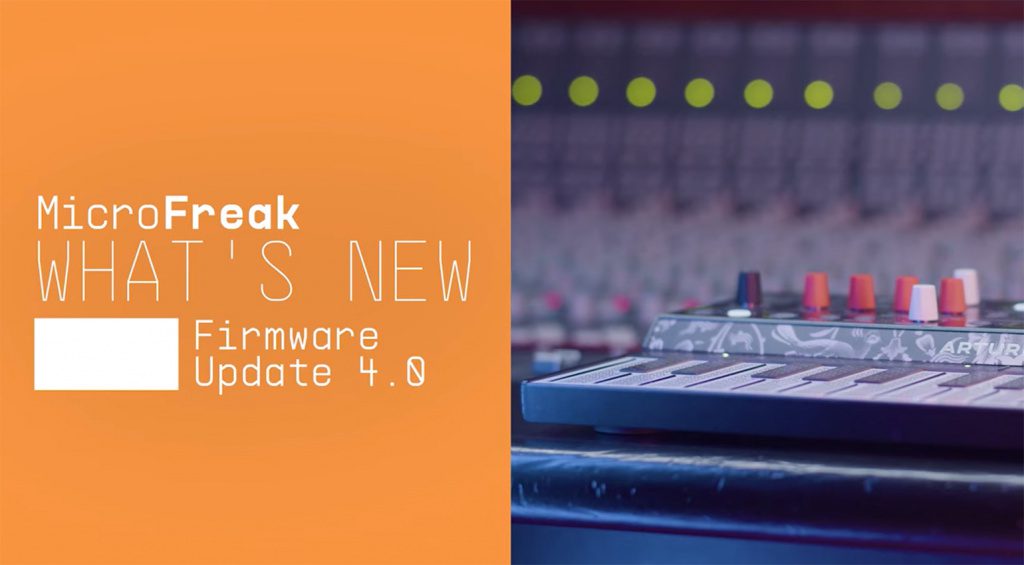 Arturia Microfreak Firmware Update 4 0 User Wavetables New Presets 