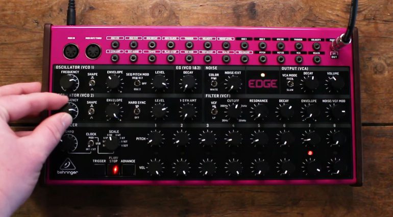Behringer EDGE: A percussion synth companion for your CRAVE