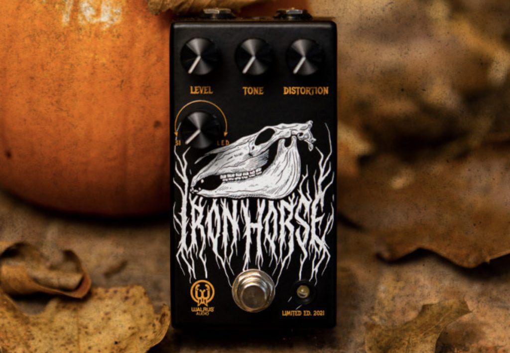 Walrus Audio limited edition Halloween Iron Horse