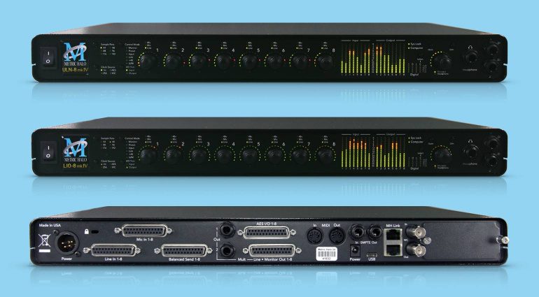 Metric Halo mkIV: Fourth generation professional audio interfaces 