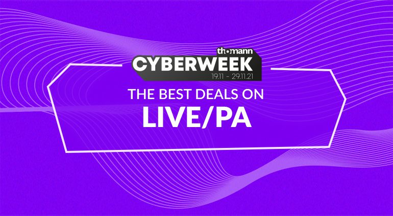 Thomann Cyberweek Live PA Deals