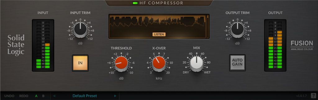 SSL HF Compressor GUI