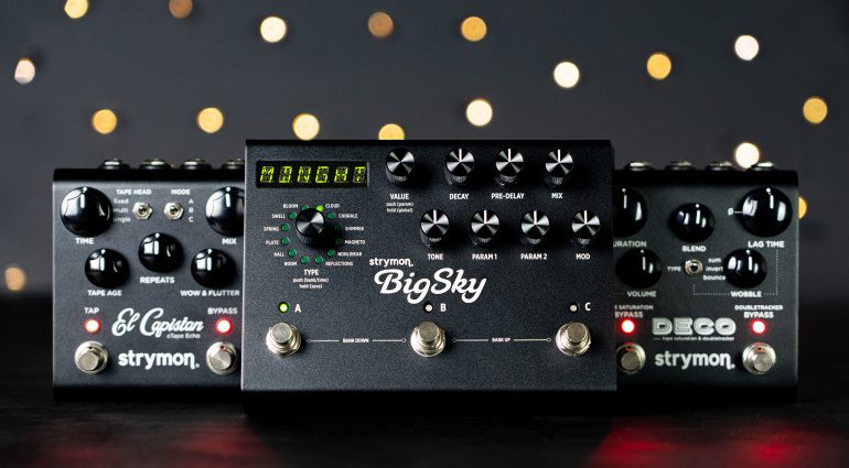 Limited run Strymon Midnight Edition Limited run Strymon Midnight Edition