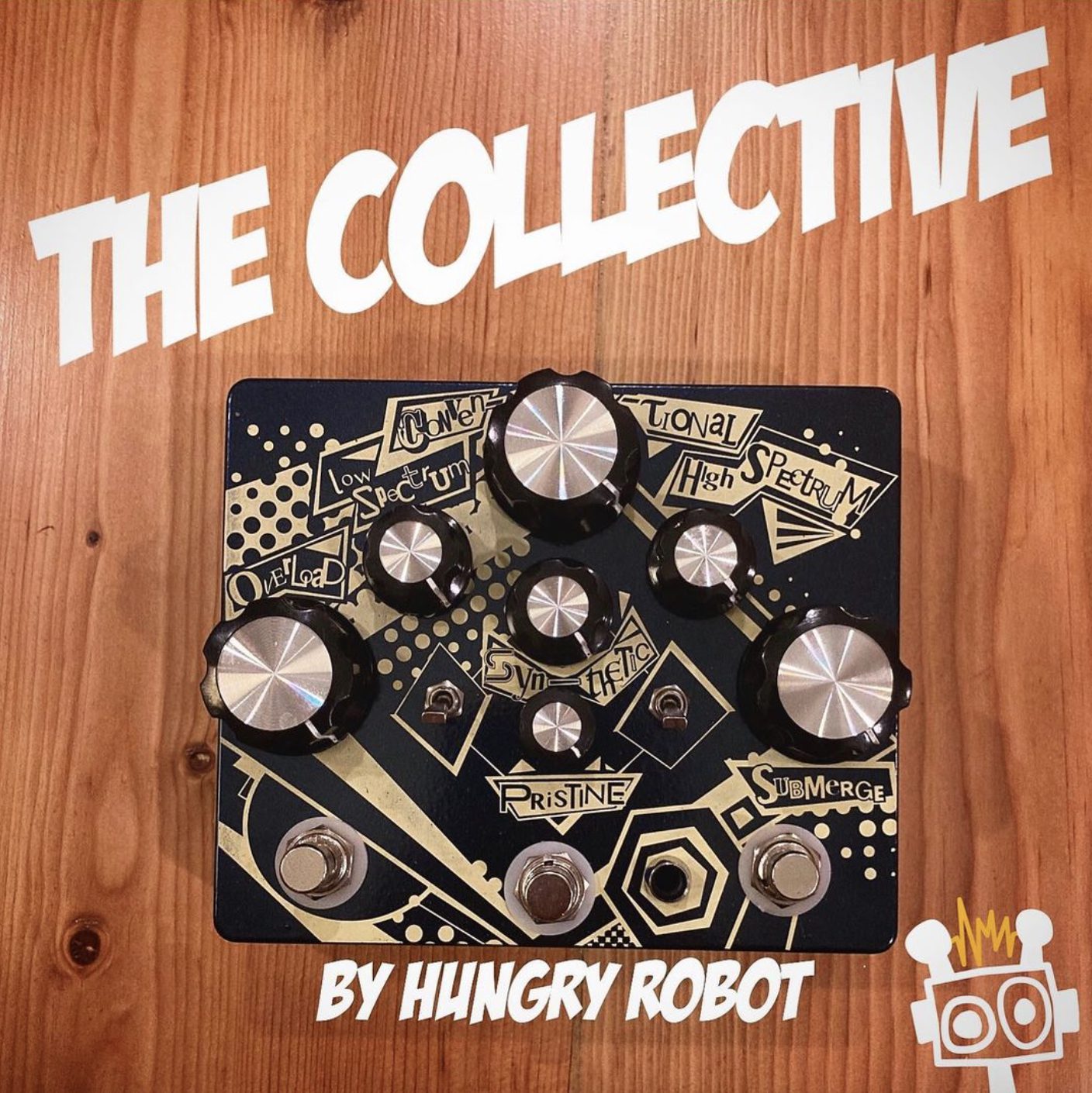 Hungry Robot teases The Collective: A new Fuzz-tastic pedal