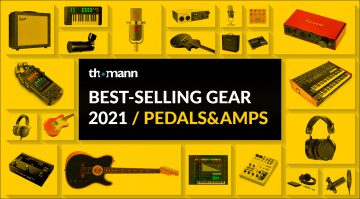 Best-Selling Guitar Amps and Pedals 2021
