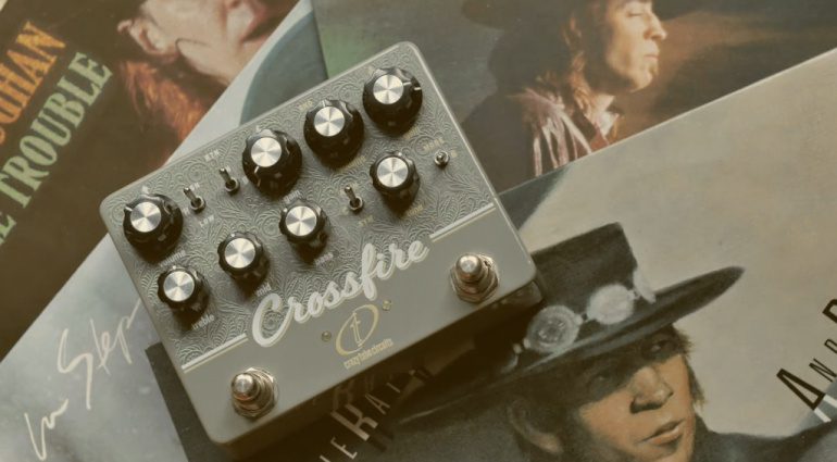 Cop some SRV and John Mayer tones with the new Crazy Tube Circuits Crossfire Cop some SRV and John Mayer tones with the new Crazy Tube Circuits Crossfire