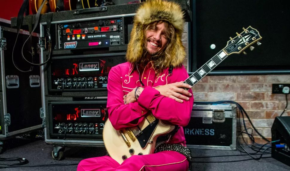 The Darkness frontman Justin Hawkins moves to Laney with new JH3000 amp