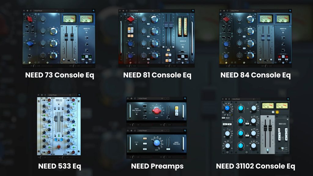 NEED Preamp and Eq Collection by NoiseAsh Audio