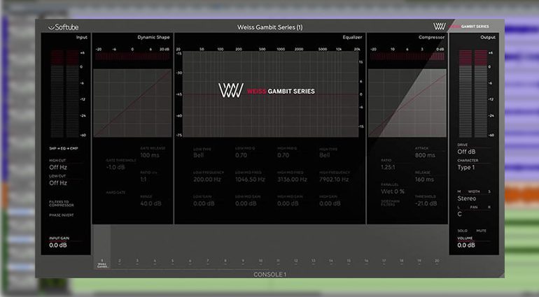 Softube Weiss Gambit Series plugin