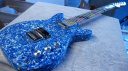 Burls Art Ocean Plastic Guitar