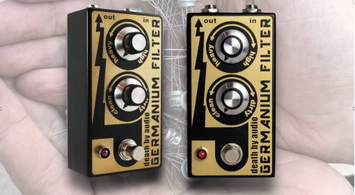 Death By Audio Germanium Filter heavy vintage tones via Russian transistors