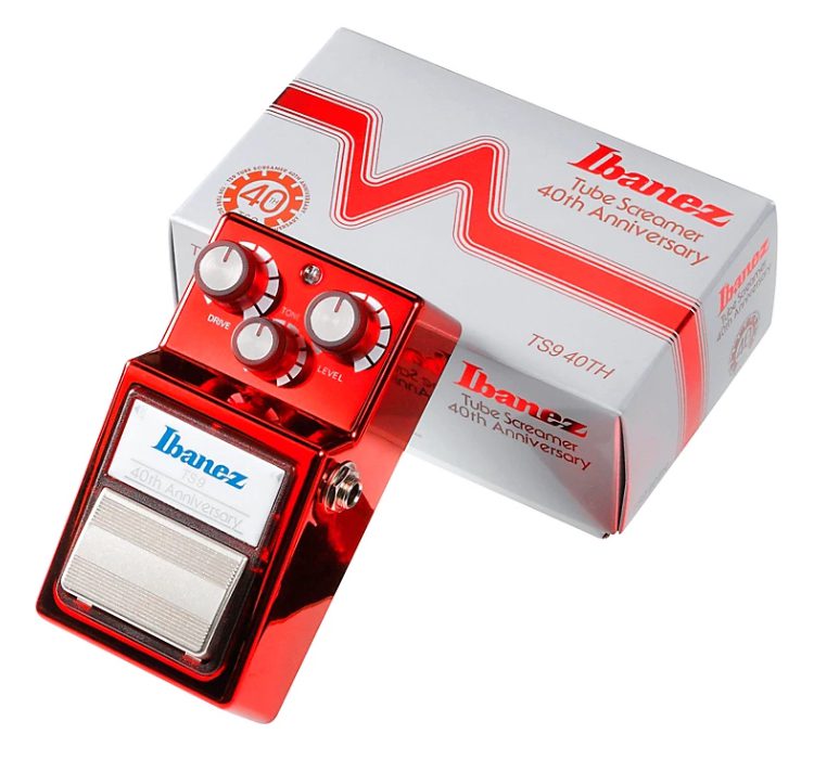 La imagen tiene un atributo ALT vacío; su nombre de archivo es Ibanez-40th-Anniversary-TS9-Tube-Screamer.jpg