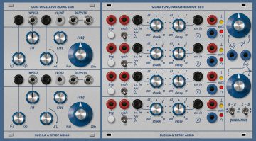 Tiptop Audio Buchla 258t and 281t