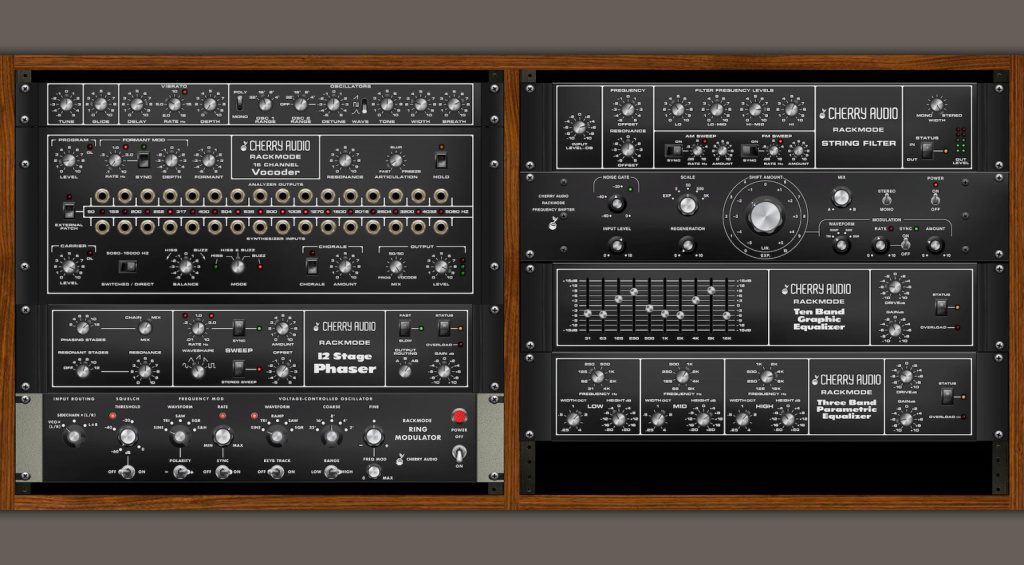 Cherry Audio Rackmode emulating Moog's signal processors