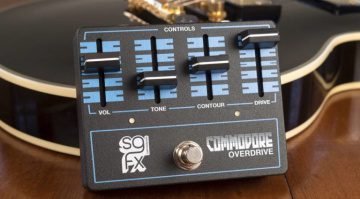 SolidGold FX Commodore Overdrive pedal