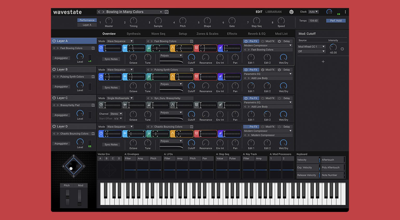 Native Korg wavestate