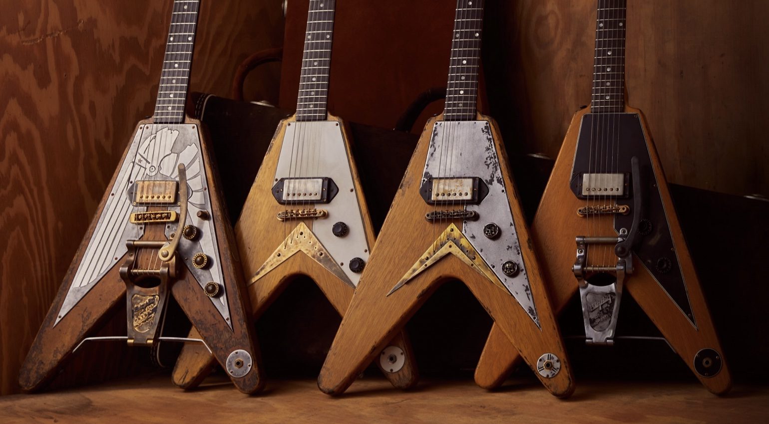 Gibson Leo Scala Super 58s 10 Flying V Exclusive One Of Kind Models Gearnews Com