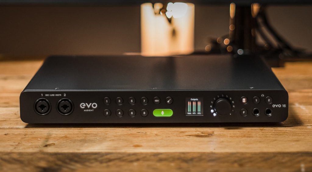 The Audient EVO SP8 a new ADAT preamp for home recording