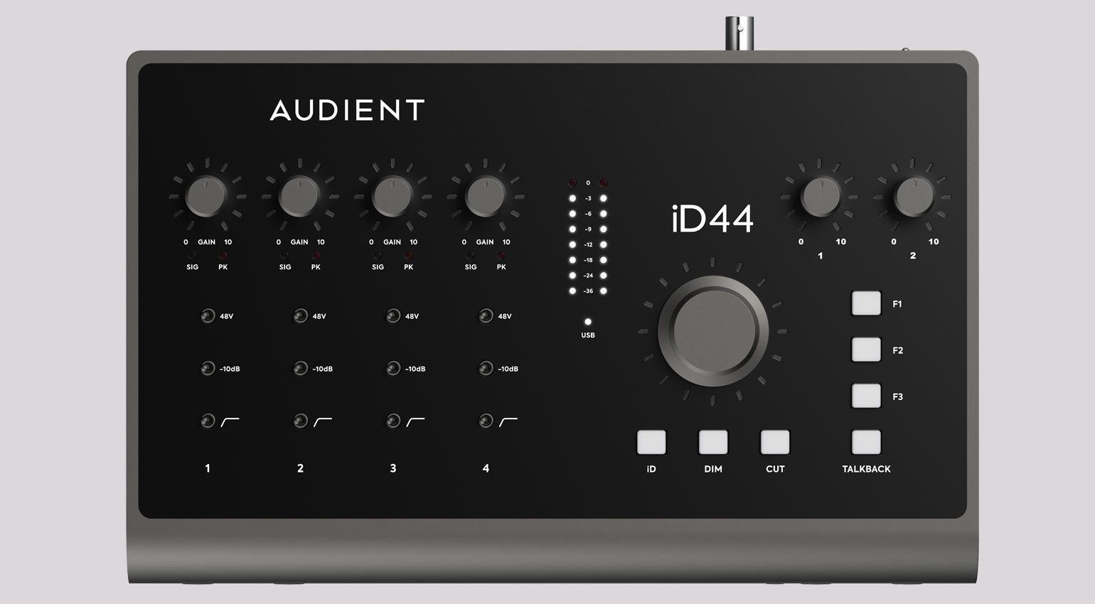 Audient iD44 MKII top